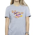 Miniatyrbilde 3 av 4: Looney Tunes Womens/Ladies Lola Fly By Night Cotton Boyfriend T-Shirt
