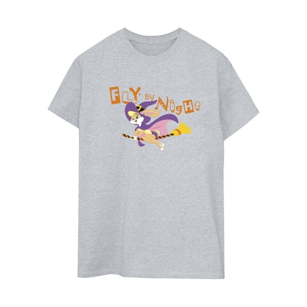 Looney Tunes Womens/Ladies Lola Fly By Night Cotton Boyfriend T-Shirt