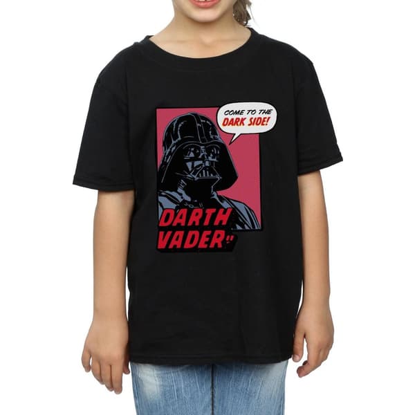 Star Wars Girls Come to The Dark Side Cotton T-Shirt