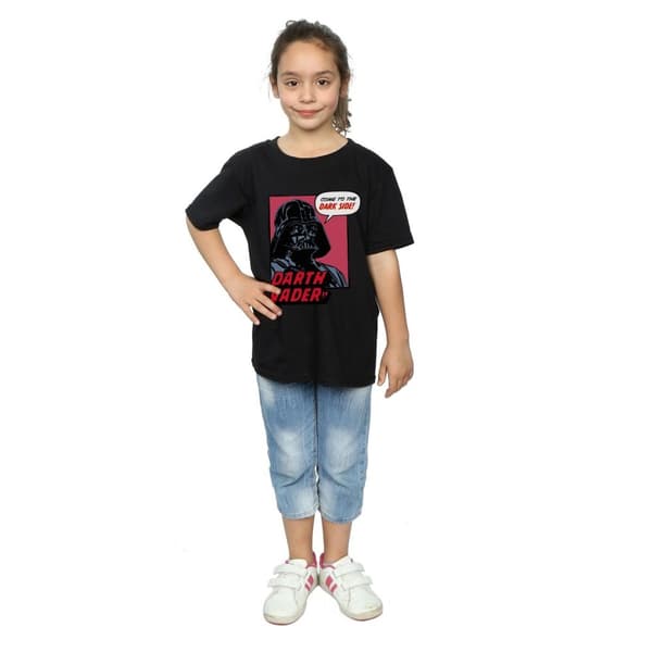 Star Wars Girls Come to The Dark Side Cotton T-Shirt