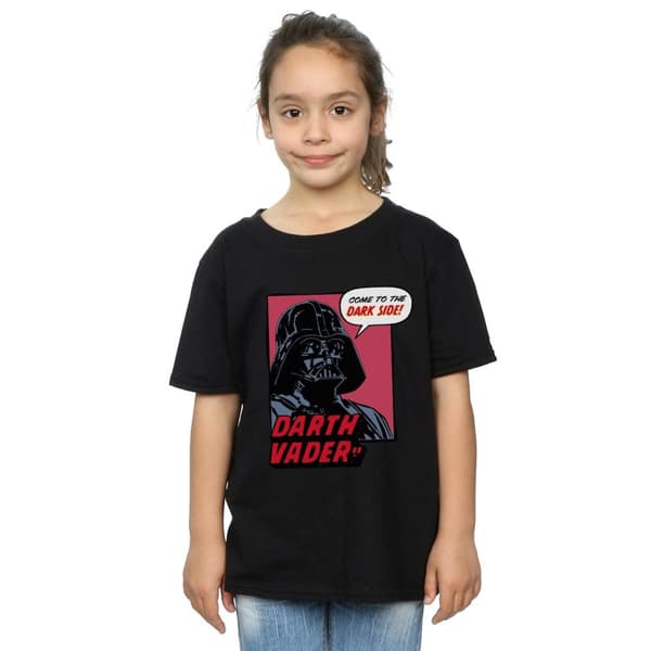 Star Wars Girls Come to The Dark Side Cotton T-Shirt