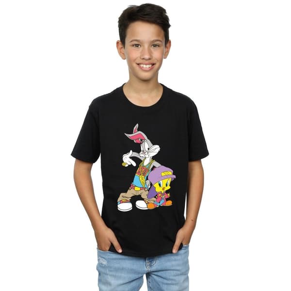 Looney Tunes Hiphop-t-shirt för pojkar - Bugs And Tweety