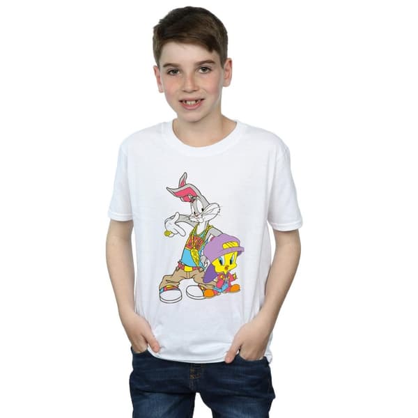 Looney Tunes Hiphop-t-shirt för pojkar - Bugs And Tweety