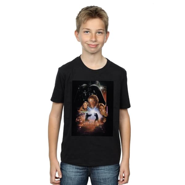 Star Wars Boys Episode III Movie Poster T-Shirt