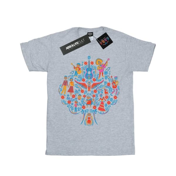Disney T-shirt i bomull med Coco-trädmönster för flickor