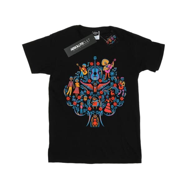 Disney T-shirt i bomull med Coco-trädmönster för flickor