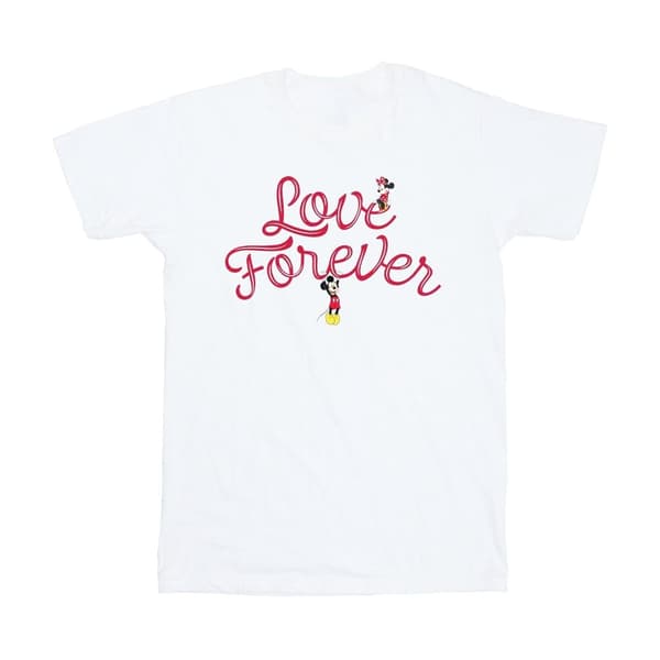 Disney Pojkar Musse Pigg Love Forever T-shirt White 3-4 Years