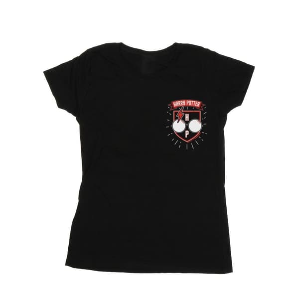 Harry Potter Womens/Ladies Toon Glasses Pocket Cotton T-Shirt