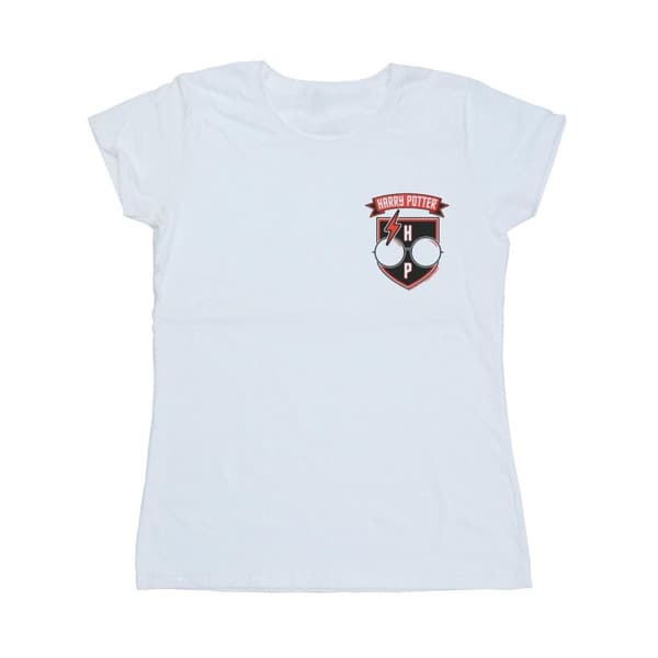 Harry Potter Womens/Ladies Toon Glasses Pocket Cotton T-Shirt
