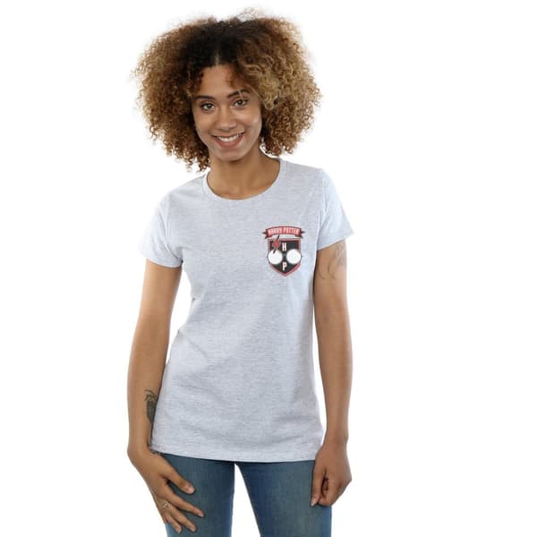 Harry Potter Womens/Ladies Toon Glasses Pocket Cotton T-Shirt