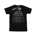 Miniatyrbild 1 av 5: Star Wars Darth Vader Text Head T-shirt i bomull för flickor