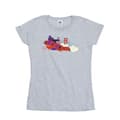 Miniatyrbild 1 av 2: Disney Dam/Tjej Big Hero 6 Baymax Hiro Bridge T-shirt i bomull