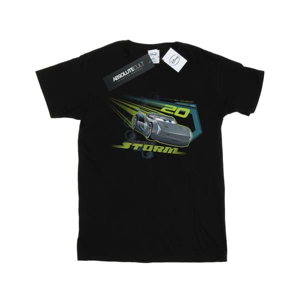 Disney Girls Cars Jackson Storm Cotton T-Shirt