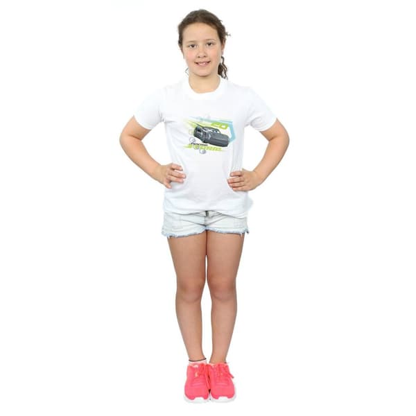 Disney Girls Cars Jackson Storm Cotton T-Shirt