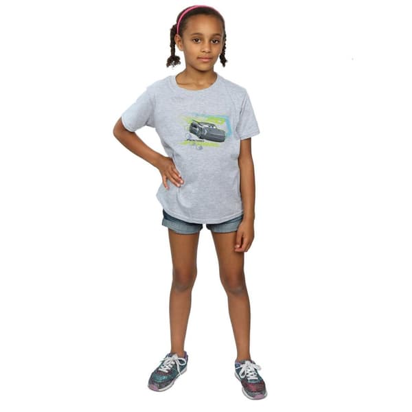Disney Girls Cars Jackson Storm Cotton T-Shirt