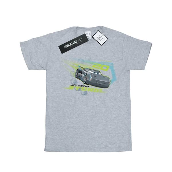 Disney Girls Cars Jackson Storm Cotton T-Shirt