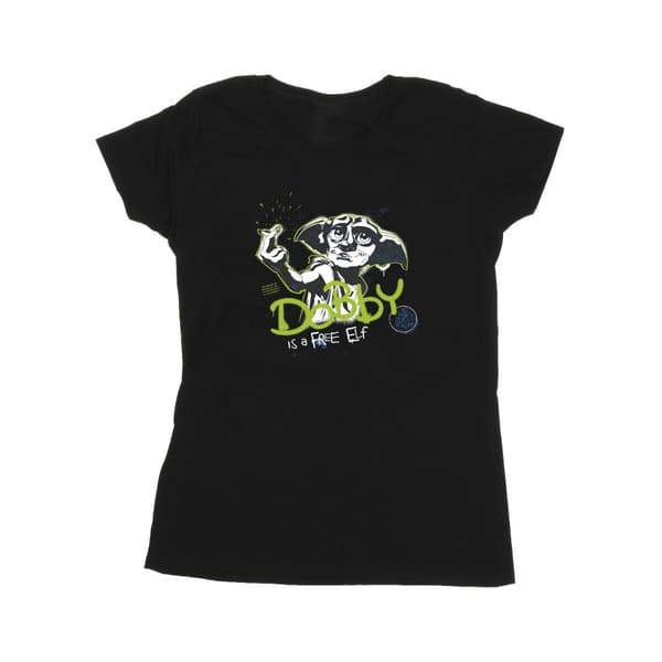 Harry Potter Womens/Ladies Dobby A Free Elf Cotton T-Shirt