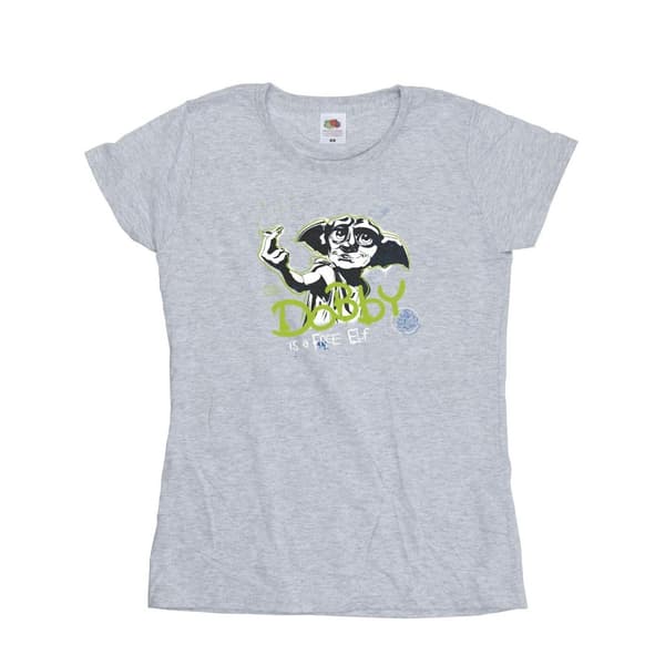 Harry Potter Womens/Ladies Dobby A Free Elf Cotton T-Shirt