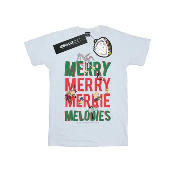 Looney Tunes T-shirt i bomull för flickor - Merry Merrie Melodies