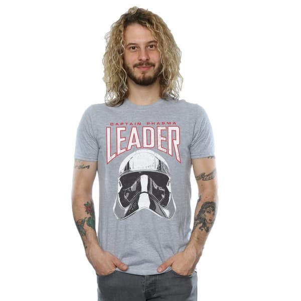 Star Wars Den sista Jedi-ledarens hjälm-T-shirt för herrar