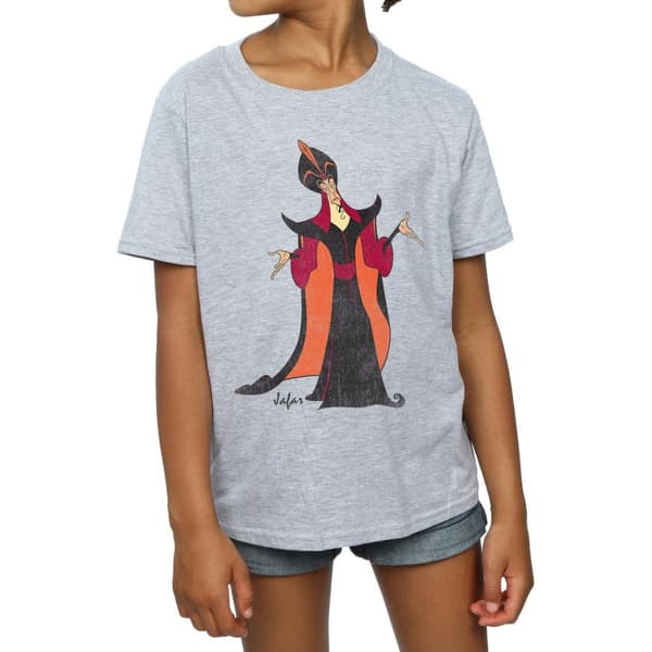 Disney Aladdin Classic Jafar bomulls-T-shirt för flickor