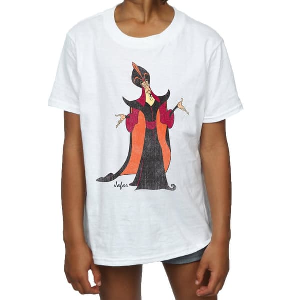 Disney Aladdin Classic Jafar bomulls-T-shirt för flickor