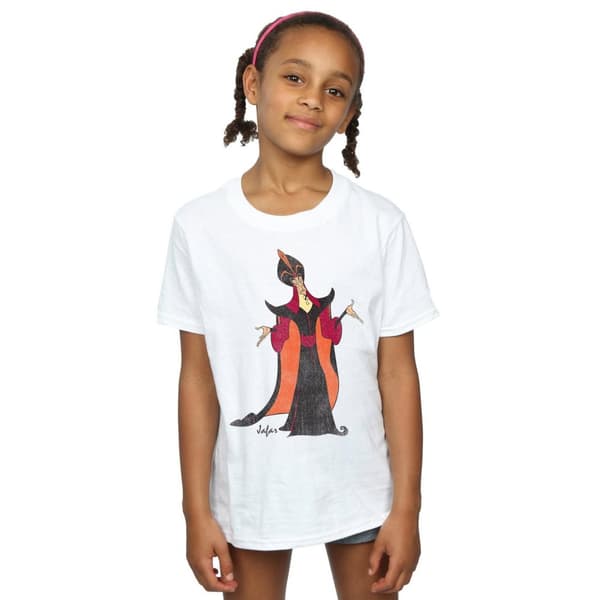 Disney Aladdin Classic Jafar bomulls-T-shirt för flickor