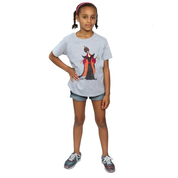Disney Aladdin Classic Jafar bomulls-T-shirt för flickor