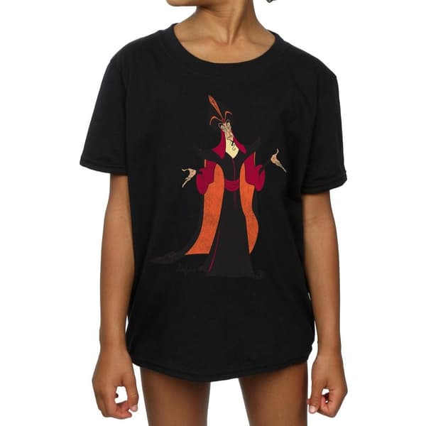 Disney Aladdin Classic Jafar bomulls-T-shirt för flickor