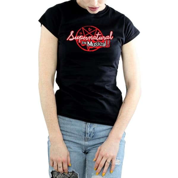 Supernatural The Musical - bomulls-T-shirt för damer/damer