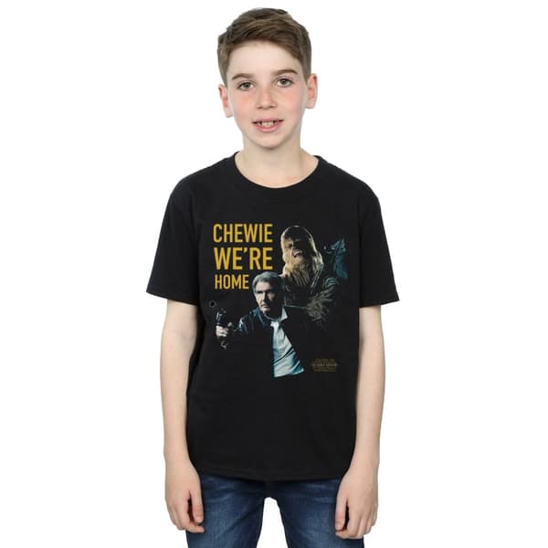 Star Wars Force Awakens Chewie We´re Home - T-shirt för pojkar