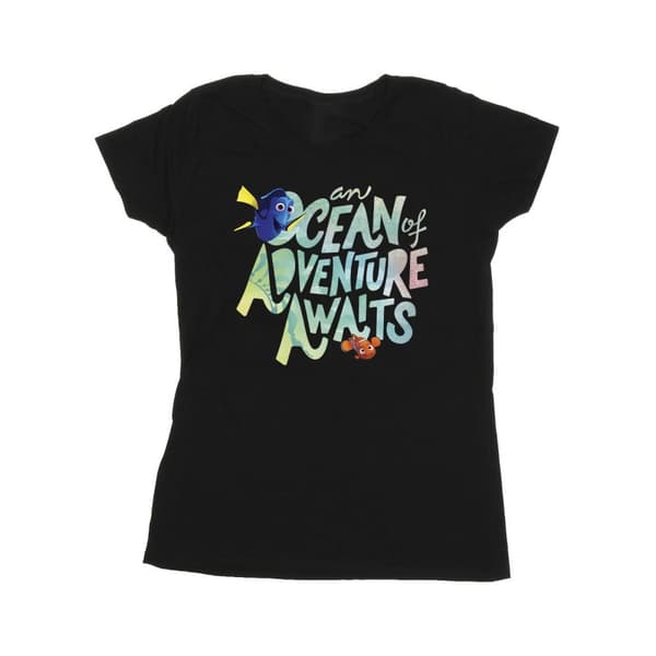 Disney Finding Dory Ocean Of Adventure - bomulls-T-shirt för damer/kvinnor