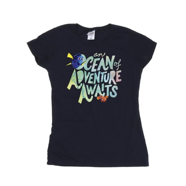 Disney Finding Dory Ocean Of Adventure - bomulls-T-shirt för damer/kvinnor
