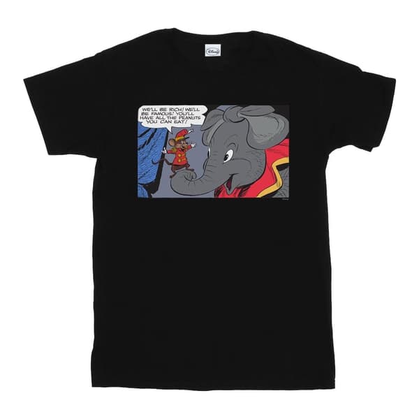 Disney Girls Dumbo Rich And Famous Cotton T-Shirt