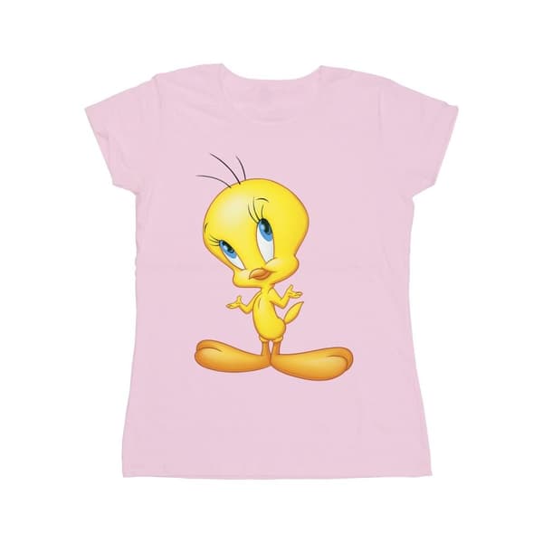 Looney Tunes Womens/Ladies Tweety Standing Cotton T-Shirt