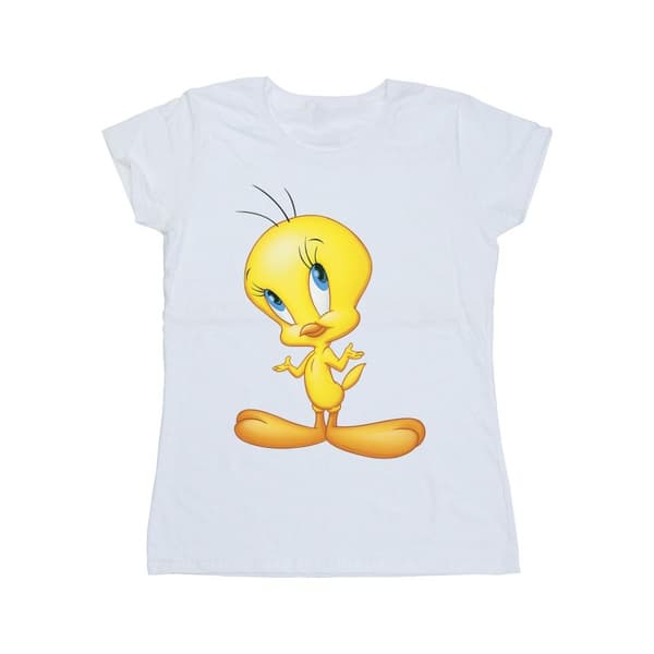 Looney Tunes Womens/Ladies Tweety Standing Cotton T-Shirt