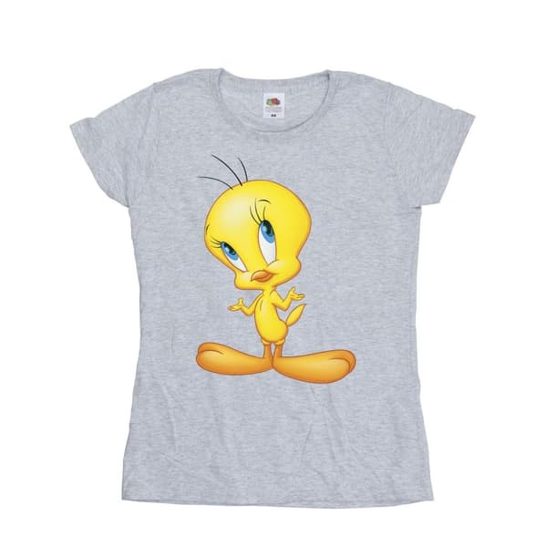 Looney Tunes Womens/Ladies Tweety Standing Cotton T-Shirt