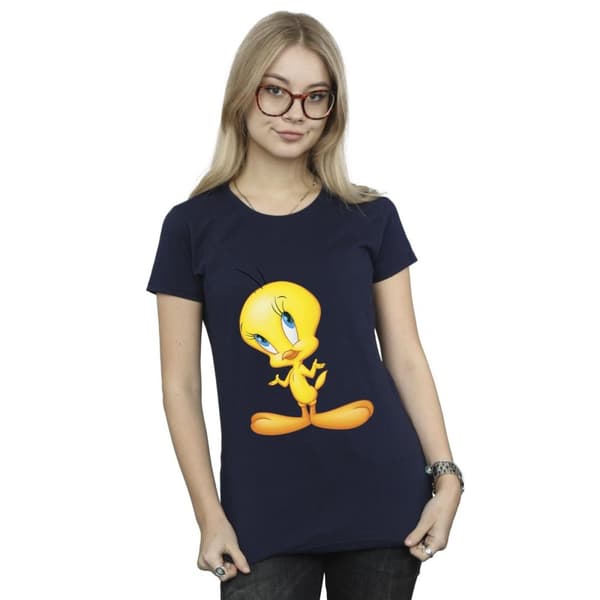 Looney Tunes Womens/Ladies Tweety Standing Cotton T-Shirt