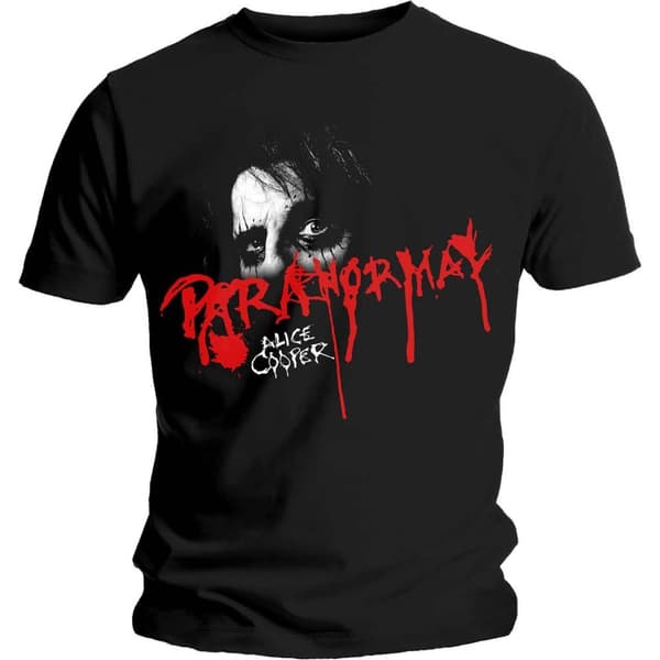 Alice Cooper Unisex vuxen Paranormal Eyes T-shirt i bomull Black S