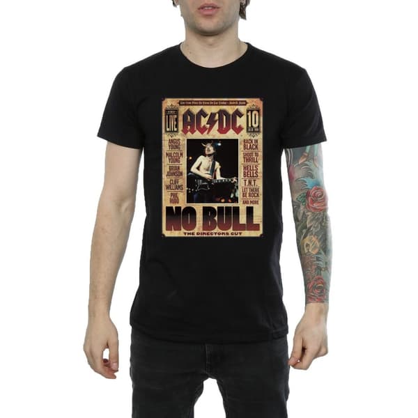 AC/DC No Bull Live T-shirt för herrar