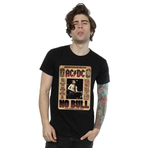 AC/DC No Bull Live T-shirt för herrar