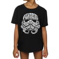 Miniatyrbild 3 av 5: Star Wars T-shirt i bomull med Stormtrooper-text och huvud för flickor