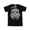 Miniatyrbild 1 av 5: Star Wars T-shirt i bomull med Stormtrooper-text och huvud för flickor
