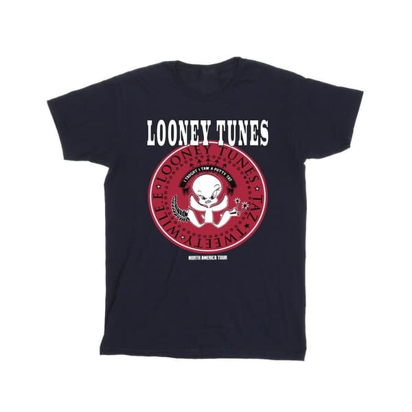 Looney Tunes Pojkar - Tweety Rock Disk T-shirt