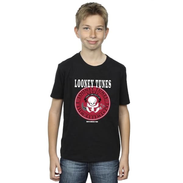 Looney Tunes Pojkar - Tweety Rock Disk T-shirt