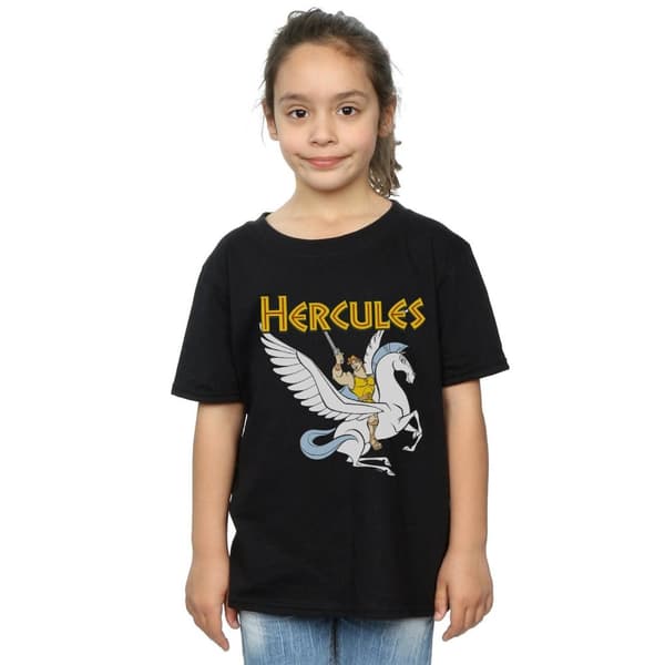 Disney Girls Hercules With Pegasus Cotton T-Shirt