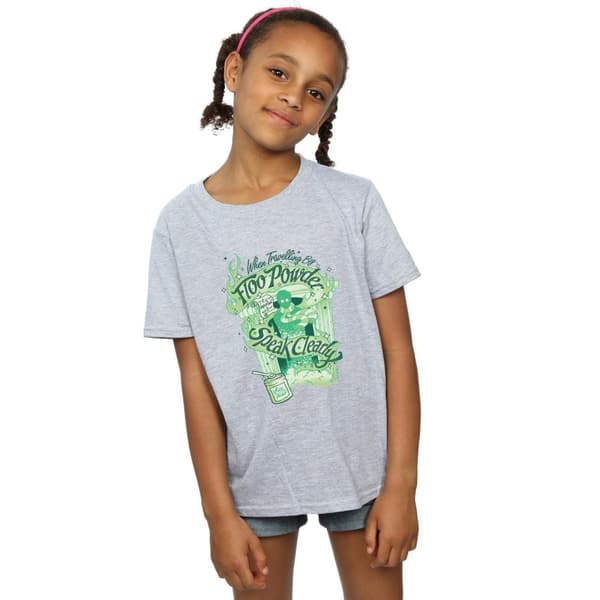 Harry Potter Floo Powder bomulls-T-shirt för flickor