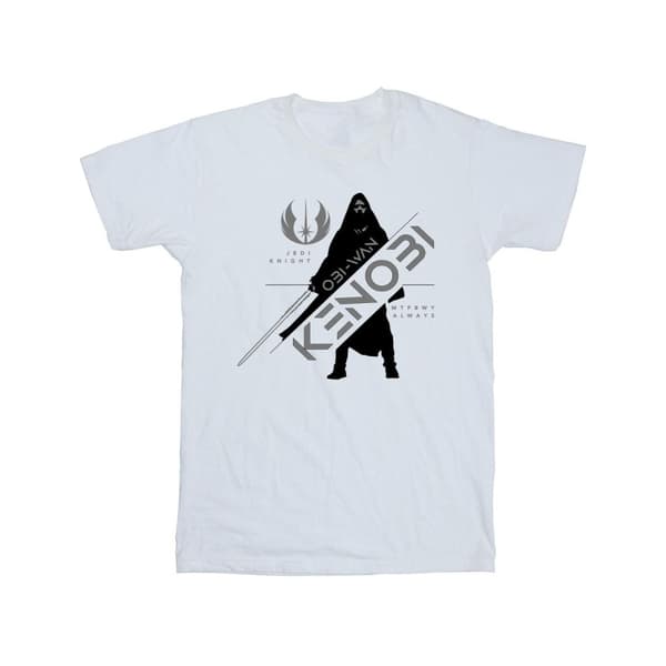 Star Wars Girls Obi-Wan Kenobi Jedi Knight Cotton T-Shirt