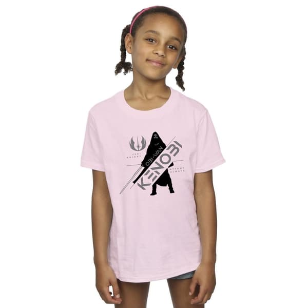 Star Wars Girls Obi-Wan Kenobi Jedi Knight Cotton T-Shirt
