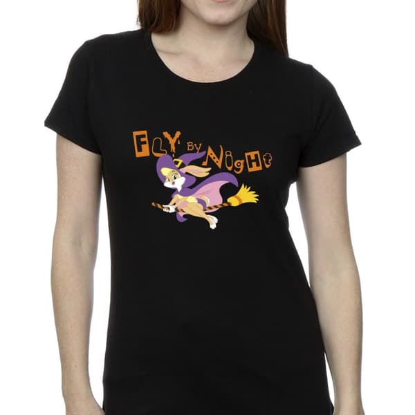 Looney Tunes Womens/Ladies Lola Fly By Night Cotton T-Shirt